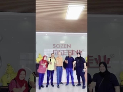 I clienti del Sudafrica sono venuti a ispezionare la fabbrica