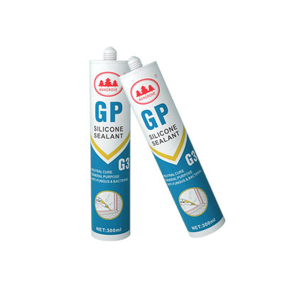Un buon prezzo. Sigillante siliconico a polimerizzazione acida bianco OEM per vetro, acquari e costruzioni in linea