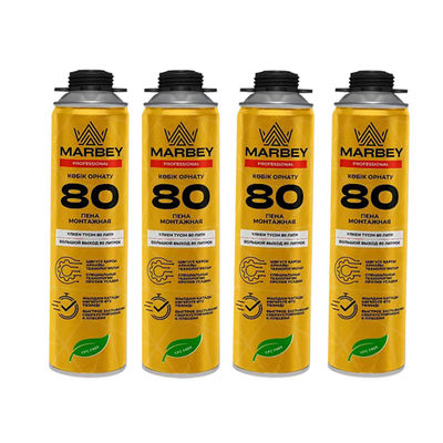 Spray di riempimento di fiamma di schiuma di poliuretano sigillante 750 ml 500 ml per la costruzione