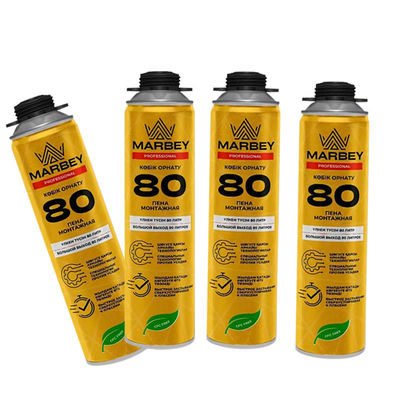 Un buon prezzo. Diretto da fabbrica 750 ml di spuma espandibile PU sigillante chimico di poliuretano in linea