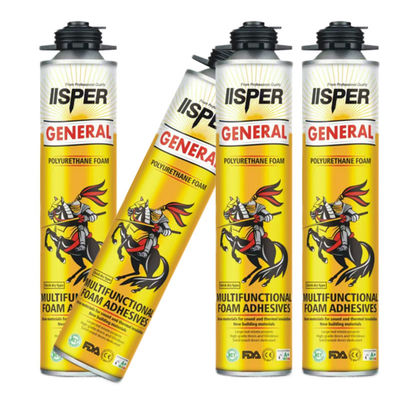 Un buon prezzo. 750 ml Difendibile dal fuoco Beige Bianco Polyurethane di schiuma di riempimento di porte e finestre in linea