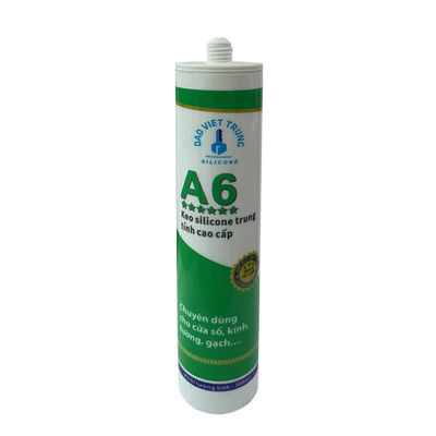 Un buon prezzo. Sigillante siliconico acido per bagno trasparente con finestra, impermeabile, 300ml online