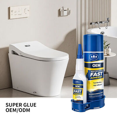 Un buon prezzo. Large Manufacturer Fast Adhesive Bonding Wood Metal Leather Plastic400ml Activator and 100g Cynacrylate Instant Adhesive in linea