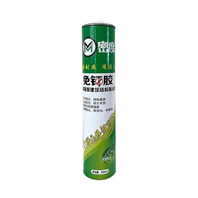 Adesivo senza unghie metalliche sigillante impermeabile adesivo in vetro di silicone