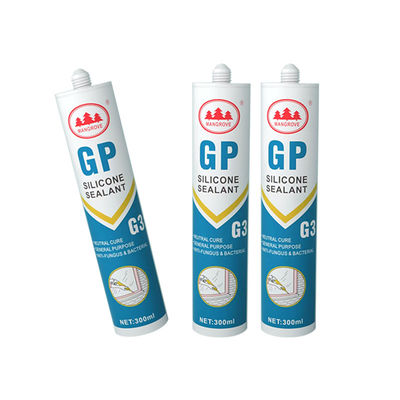 Acidic Ceiling Fish Tank Quick Drying Glass Glue Sigilante in silicone bianco brillante
