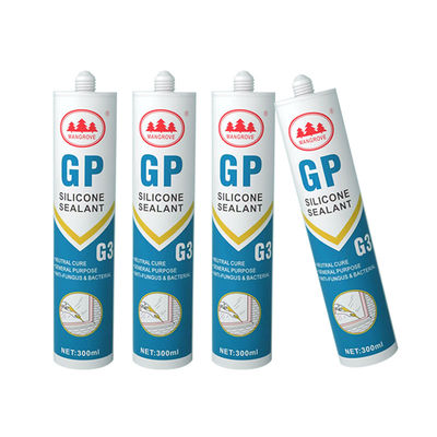 Un buon prezzo. Sigillante siliconico acido, elasticità, coesione, impermeabilità e tenuta stagna, strato sigillante impermeabile con silicone RTV 100% in linea