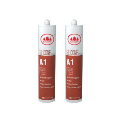 Un buon prezzo. Forza industriale Acido acetoxi Silicone sigillante 590 ml Capacità pelle nel tempo 5-10 minuti in linea