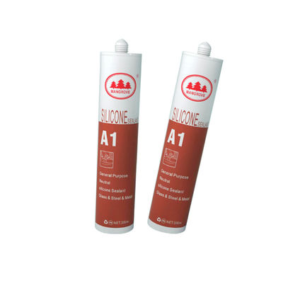 Acido acetico trasparente impermeabile Cure uso generale Silicone sigillante porta finestre