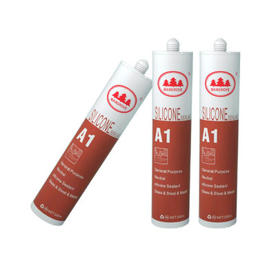 Un buon prezzo. 300 ml di sigillante acido silicone odore Acido acetico Durezza 25 Shore A per necessità di sigillatura industriale in linea