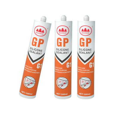Gp forte adesione trasparente resistente alle intemperie sigillante di silicone adesivo a asciugatura rapida