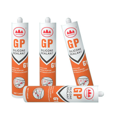 Aceto di vetro bianco di uso generale GP Silicone sigillante per fai da te e hardware