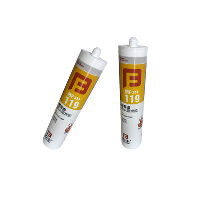 Neutral Cure Nero Ignifugo Silicone Sigilante Costruzione Trasporti Edificio