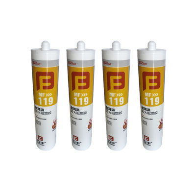 Alta temperatura colore rosso incendio classificato Silicone sigillante resistente all' ozono 590ml