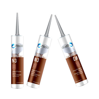 Asciugatura rapida Colla di vetro neutro resistente alle intemperie 300 ml nero per pareti di vetro
