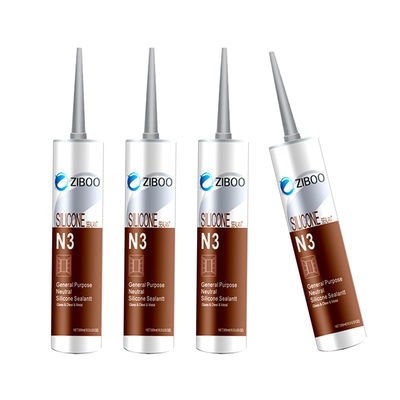 Sigillante di silicone metallico neutro al 100% impermeabile per l'acqua delle gocce del tetto