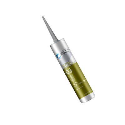 ZIBOO Acid Weather Resistant Glass Glue Silicone Sealant Adesivo Finestra Bianca