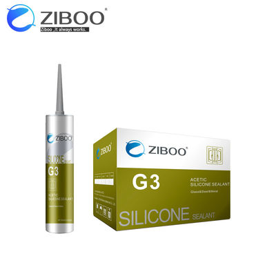 GP sigillante di silicone acido universale trasparente in ingegneria delle costruzioni