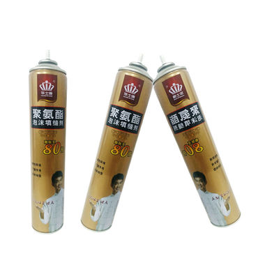 OEM Gap Filler Polyurethane Foam Sealant 750ml per isolamento delle costruzioni