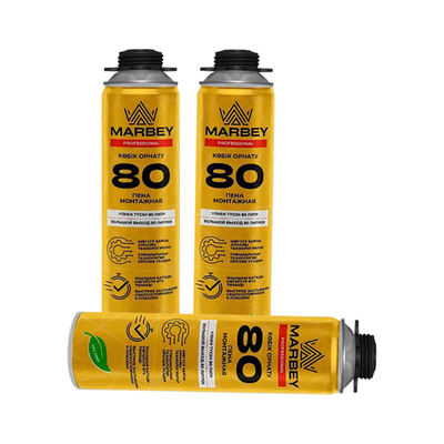 Polyurethane Foam Spray Sealant Climatizzatore Chiusura Forno Colla di schiuma PU