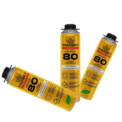 Off White PU Foam Sealant 80 Times All Seasons Costruzione in espansione