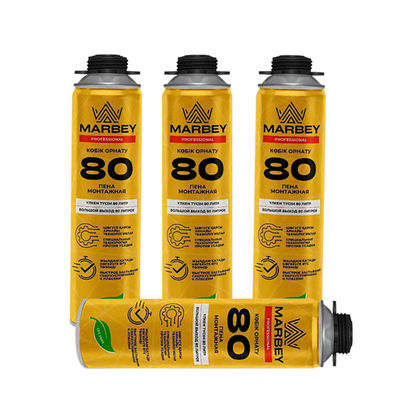Isolatore a spruzzo di espansione nominale PU Foam Sealant impermeabile 750 ml