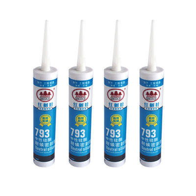 OEM Bianco Nero Grigio Colore Colla Neutrale Silicone Sigilante Per La Costruzione