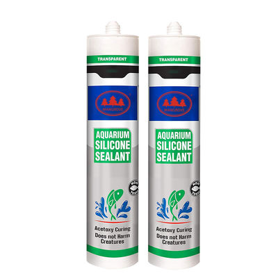 Acetoxy Curing Powful Non dannoso Creature sigillante Trasparente Acquario Tunk Glass Sigillante