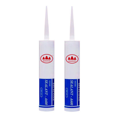 Acido Silicone Sigilante Muro specchio Bianco Metallo Utilizzare Sigilante Anti Acqua Resistente Al Tempo
