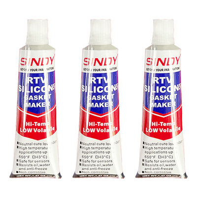 Sindy impermeabile e resistente al calore RTV Silicone Gasket Maker Grigio per auto