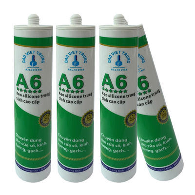 Adesivo acetico per la cura del sud-est asiatico Acquario di vetro Acetoxic Acid Per il muro di tenda di uso generale Silicone sigillante