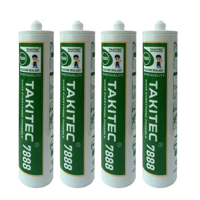 Un buon prezzo. Sigillante in silicone trasparente impermeabile e resistente agli acidi per bagno, cucina, finestra, casa in linea