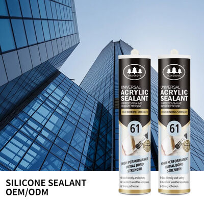 Un buon prezzo. Fabbrica diretta trasparente Finestre e porte di costruzione adesivi Silicone Acetico Silicone GP in linea